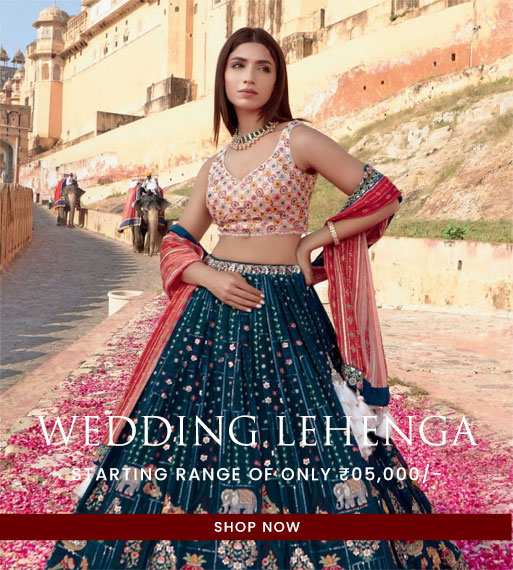 Wedding lehenga and bridal lehenga for bride